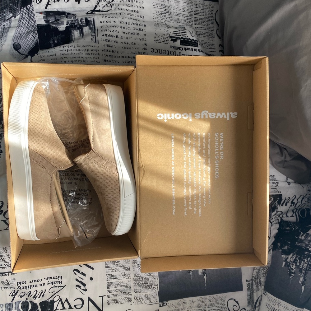 Dr. Scholl's Nova Slip-On Sneaker Taupe US WMNS 9